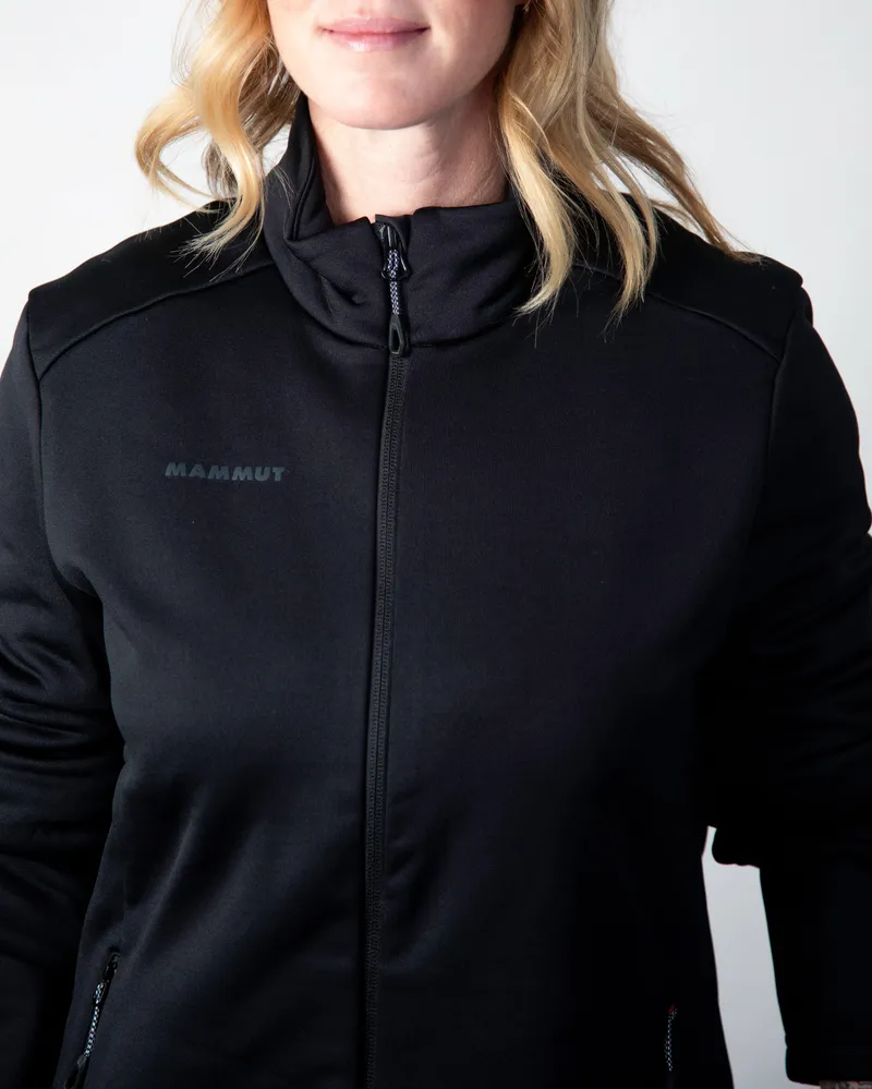 Mammut corporate ML jacket women black anthem branding 3