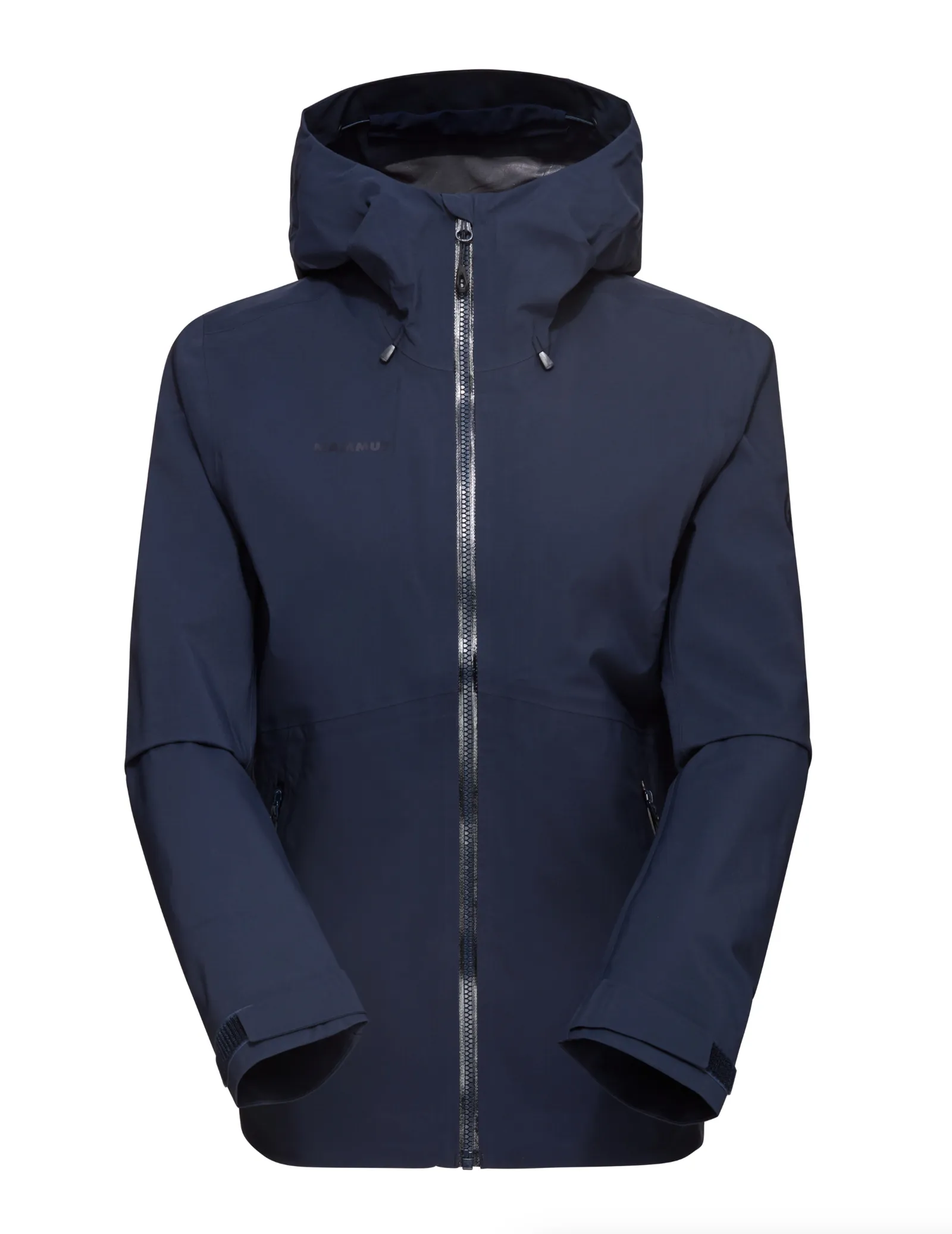 Custom mammut womens hardshell hooded jacket marine by anthem branding