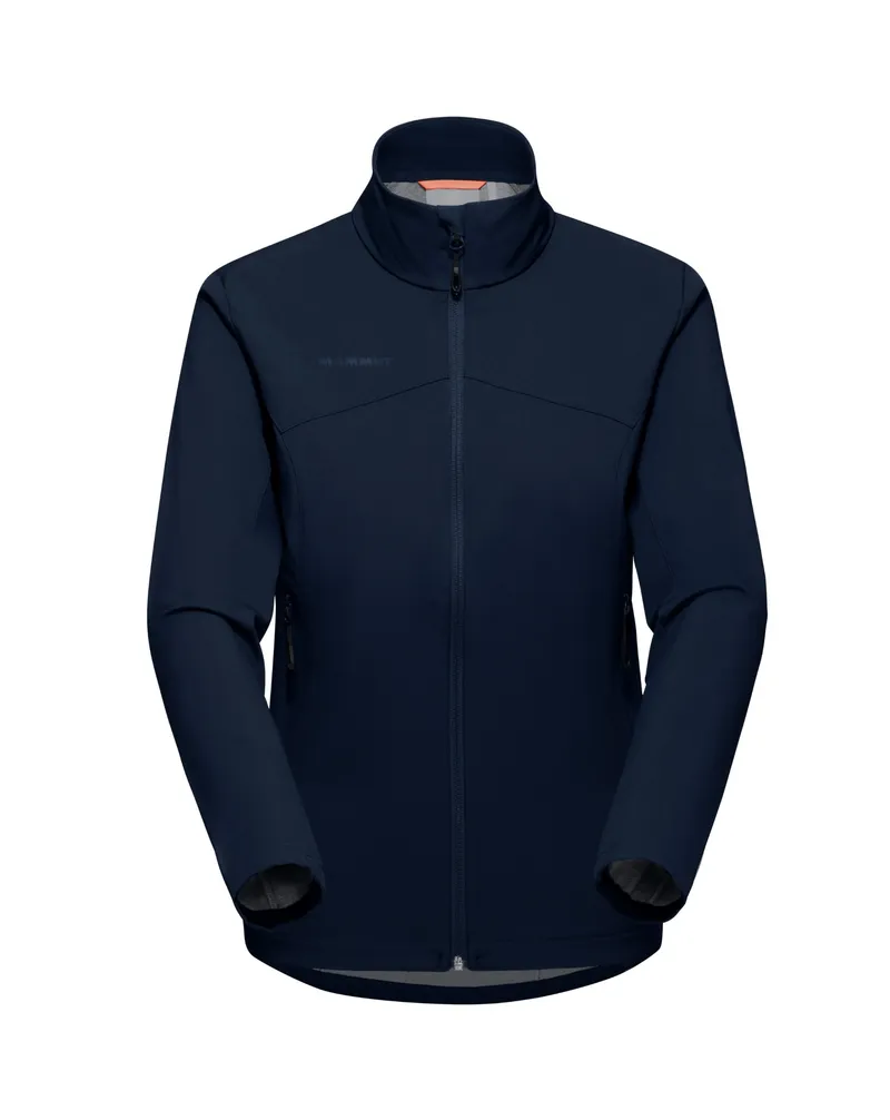 Custom mammut womens softshell marine by anthem branding