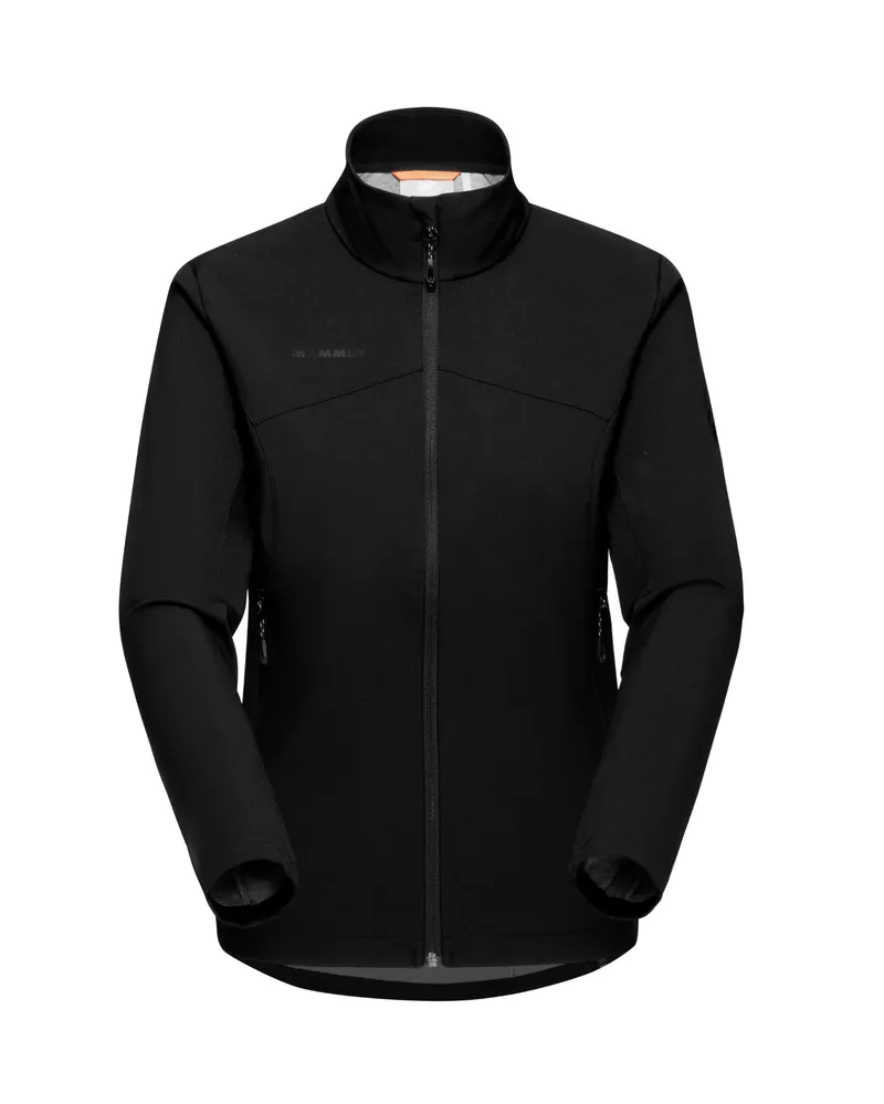 Custom mammut womens softshell black by anthem branding