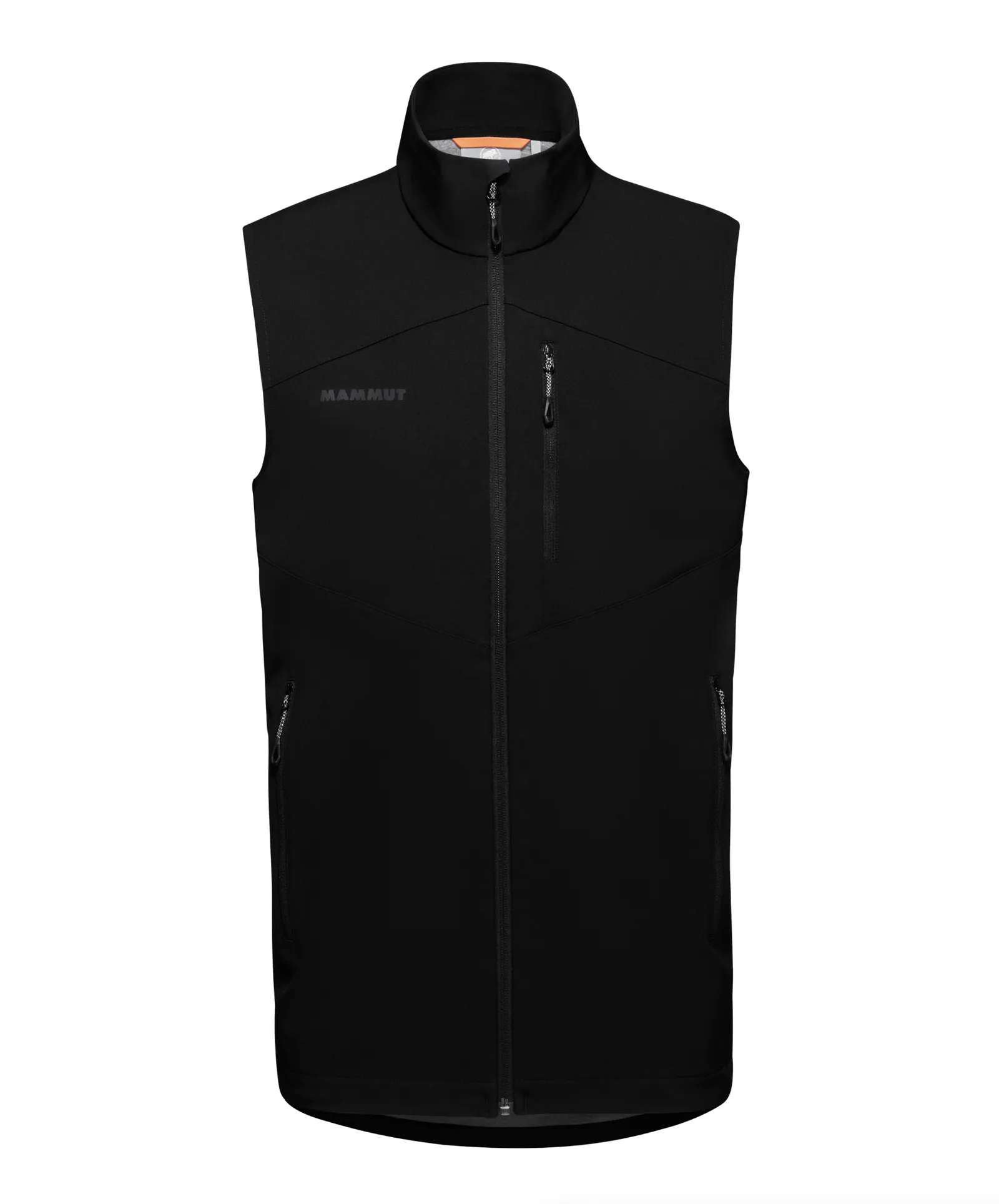 Mammut softshell vest black by anthem branding