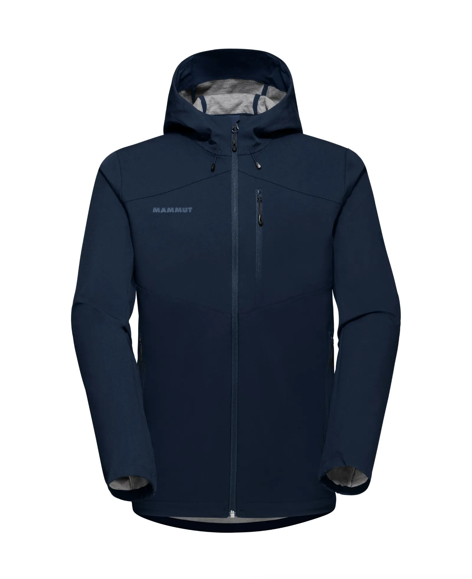 Custom mammut softshell jacket mens marine group sales by anthem branding