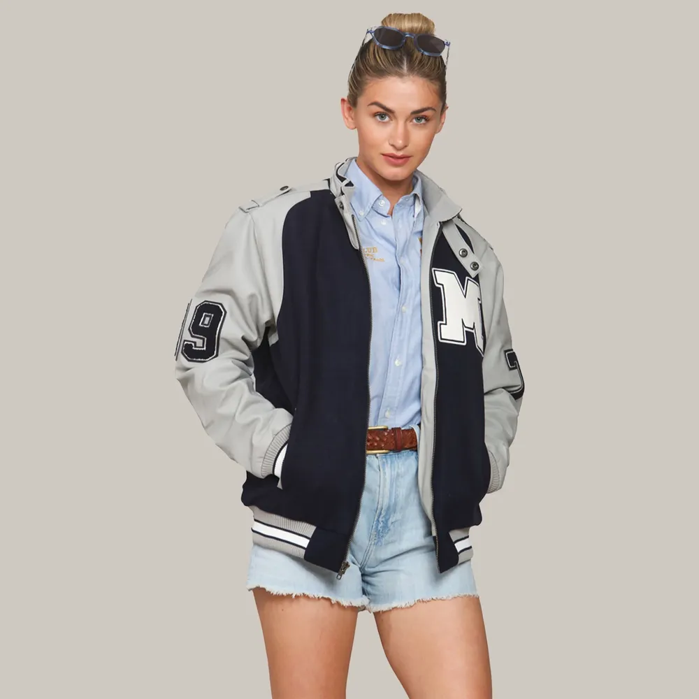 Members only womens varsity jacket by anthem branding