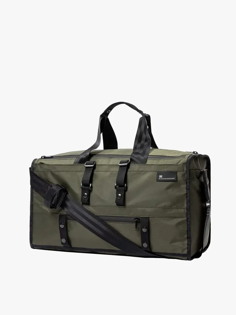 Mission workshop mass transit duffle by anthem branding
