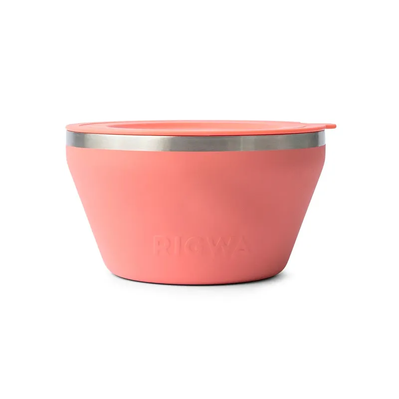 Rigwa fresh bowl 40oz coral by anthem branding