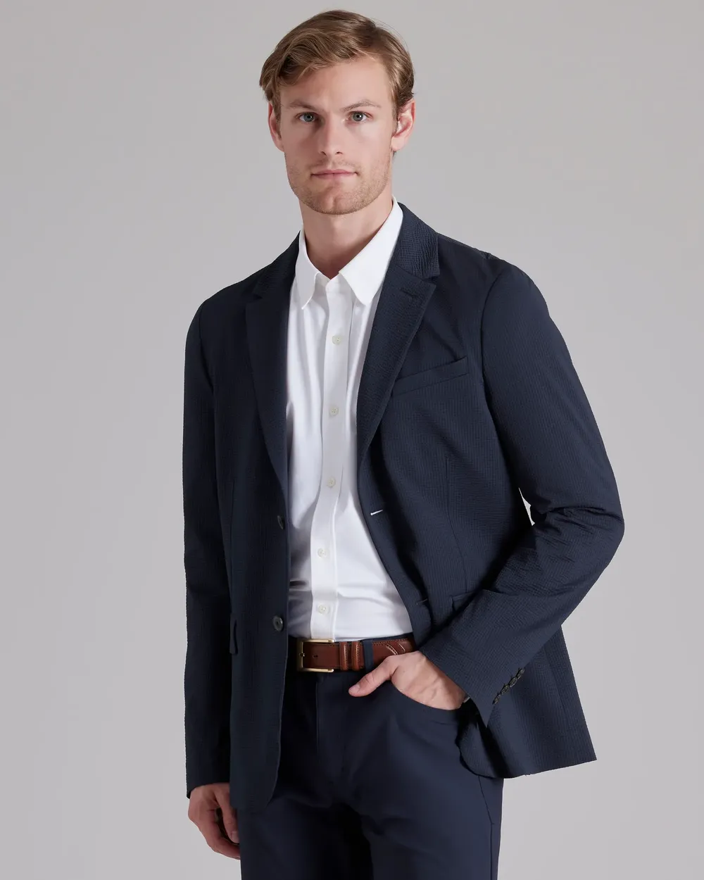 Rhone mens commuter seersucker sport coat by anthem branding