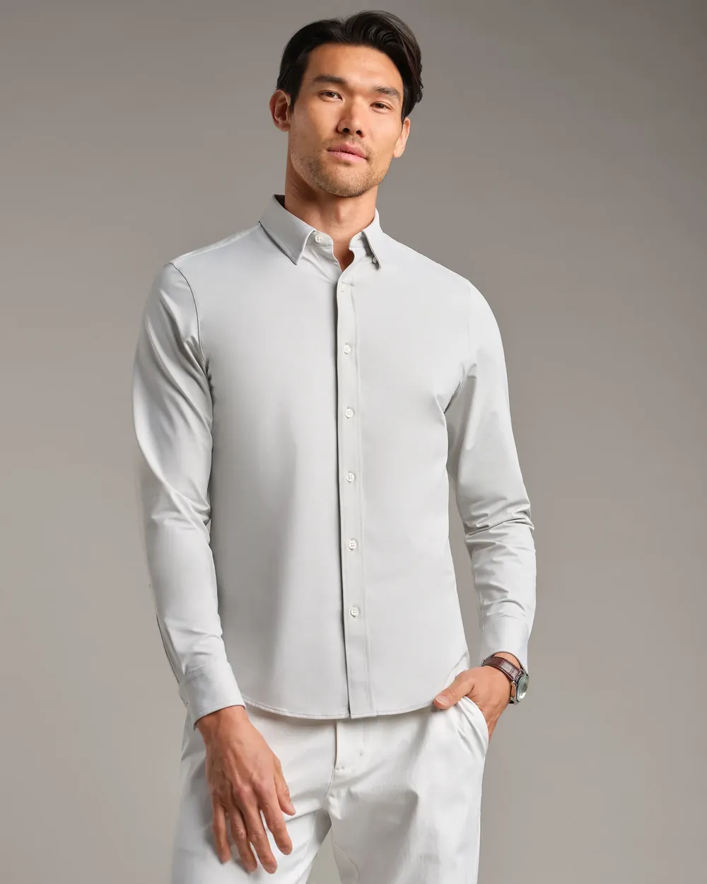 Rhone commuter shirt by anthem branding