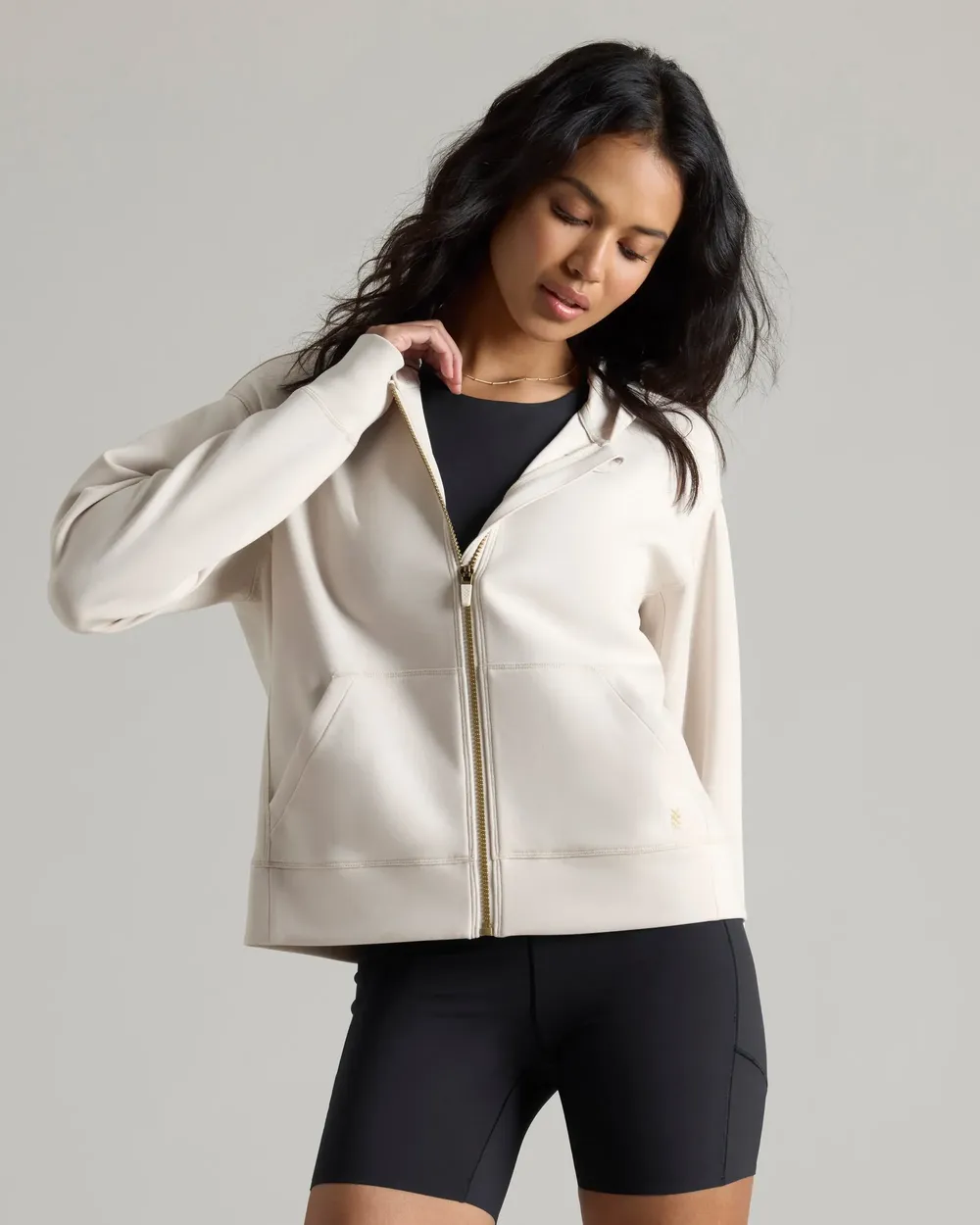Rhone womens dreamglow full zip hoodie by anthem branding