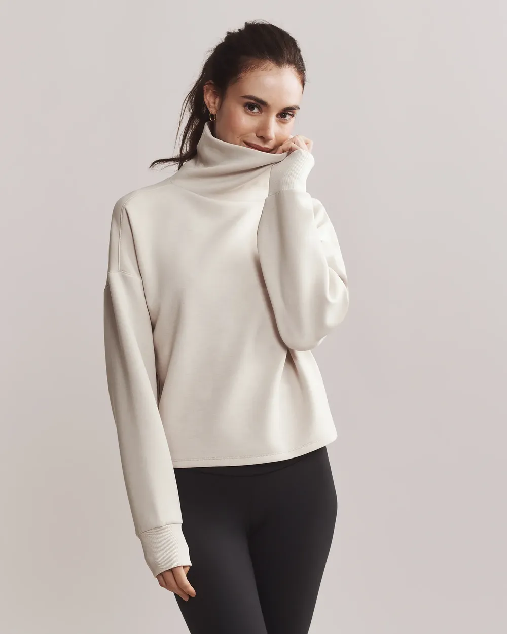 Rhone womens Dream Glow Mock Neck by anthem branding