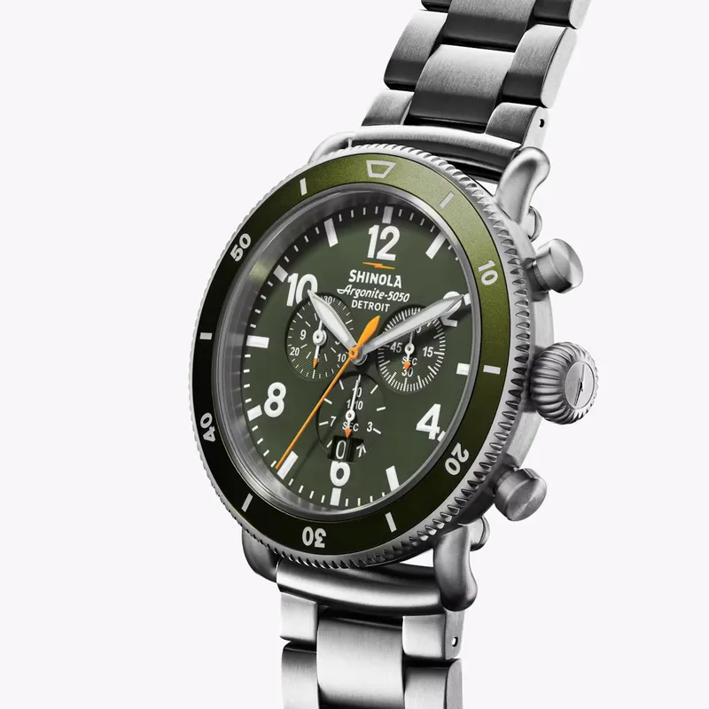 Shinola Runwell Sport Chrono 48mm corporate sales by anthem branding 3