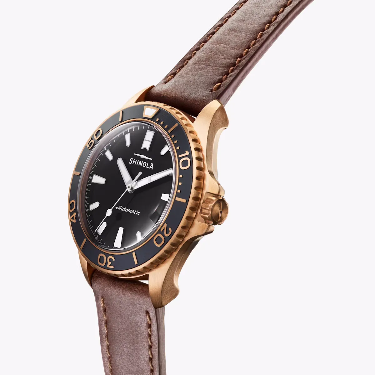 Shinola The Bronze Monster Automatic 43mm corporate sales by anthem branding 3