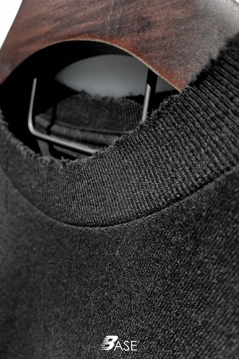 Sixelar BASE Black distressed blank by anthem branding