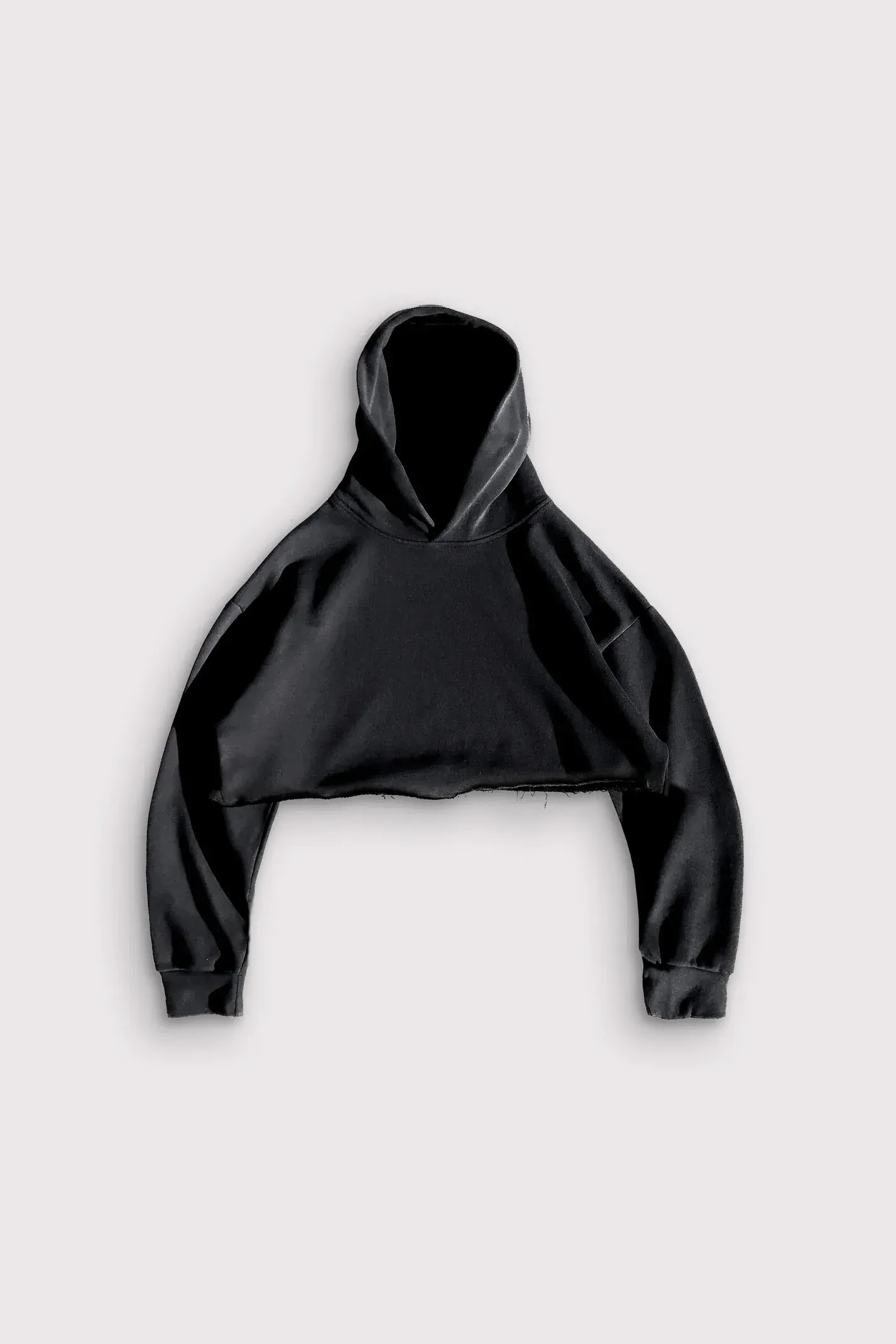 Sixelar cropped cordless hoodie by anthem branding