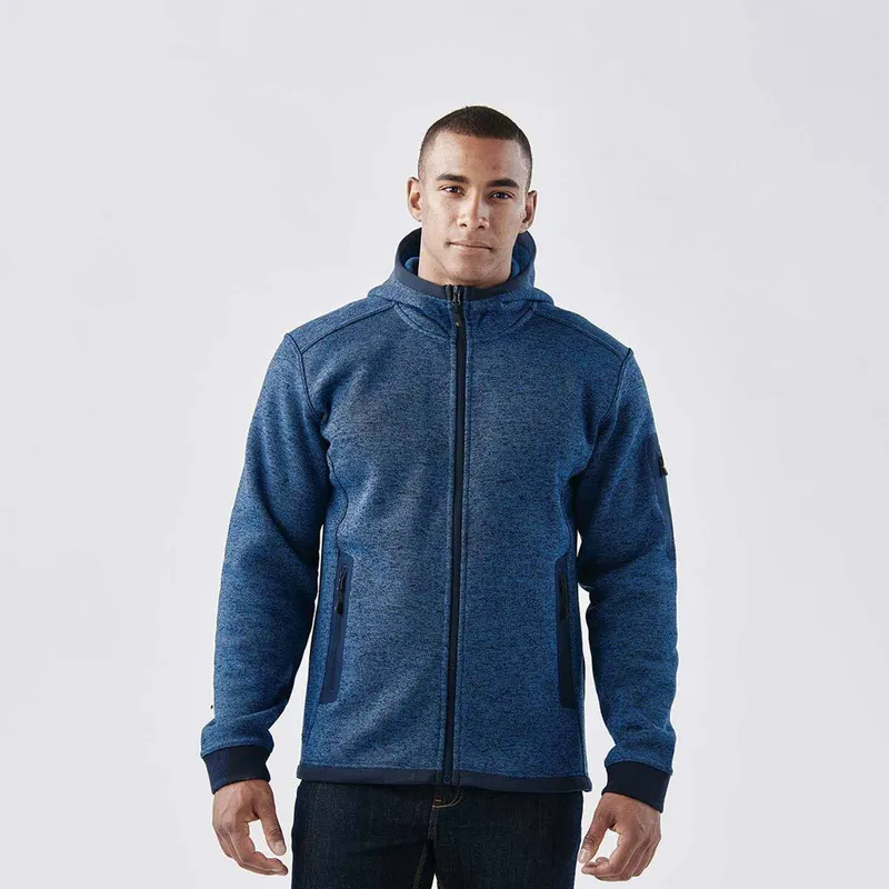 Mens Juneau Knit Hoody corporate sales by anthem branding