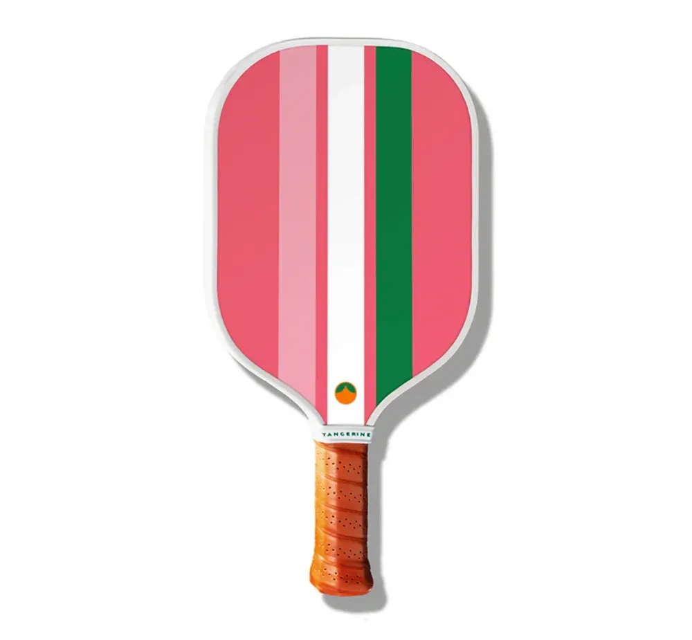 Ischia tangerine pickleball paddle by anthem branding