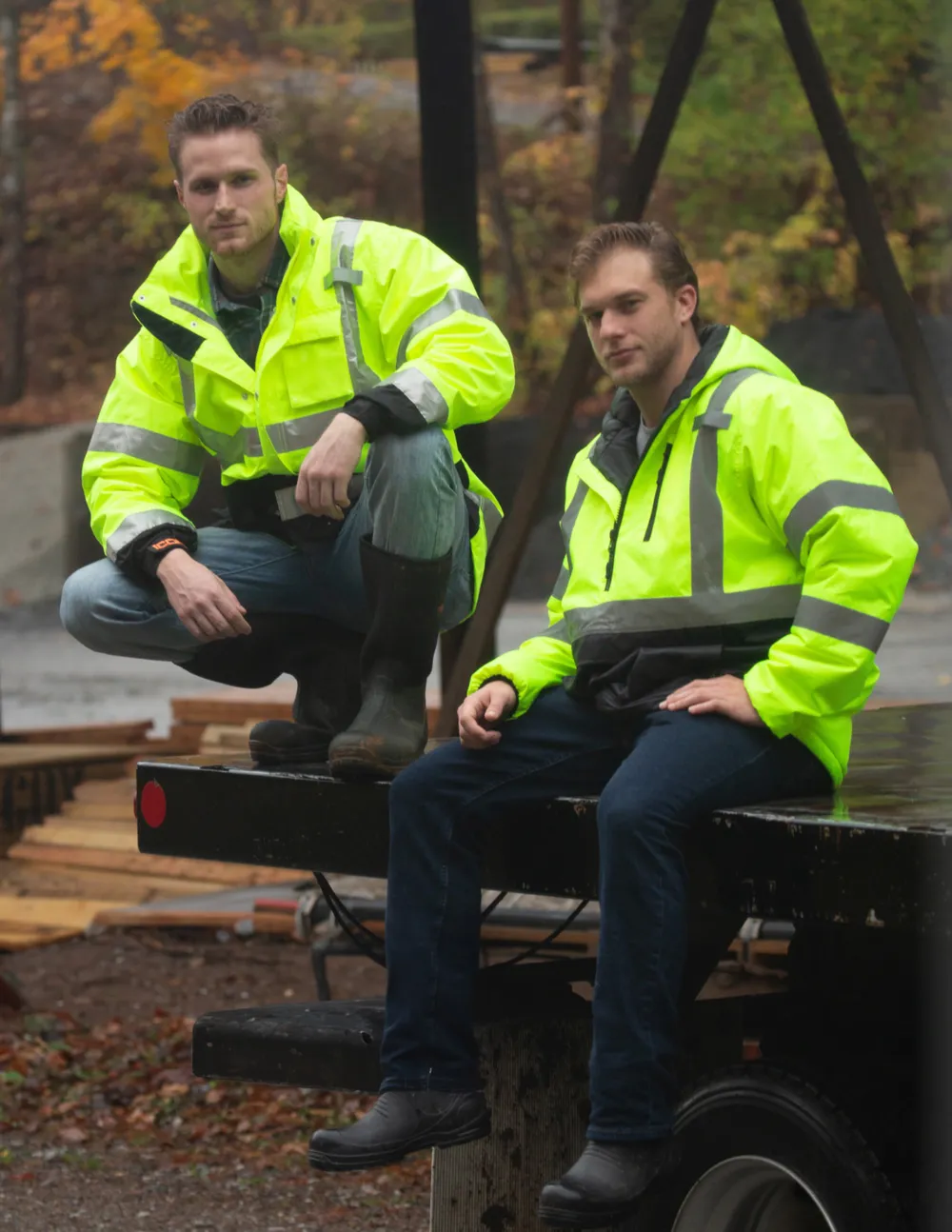 Tingley rubber safety jackets by anthem branding