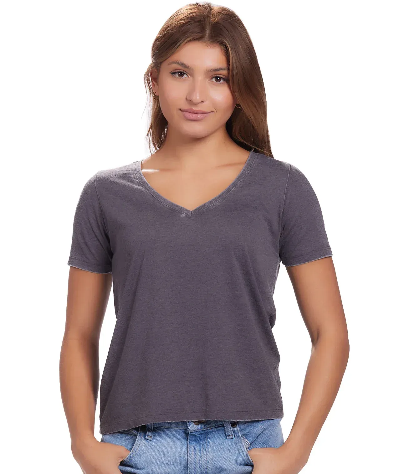 Womens v necks us apparel by us apparel by anthem branding 1
