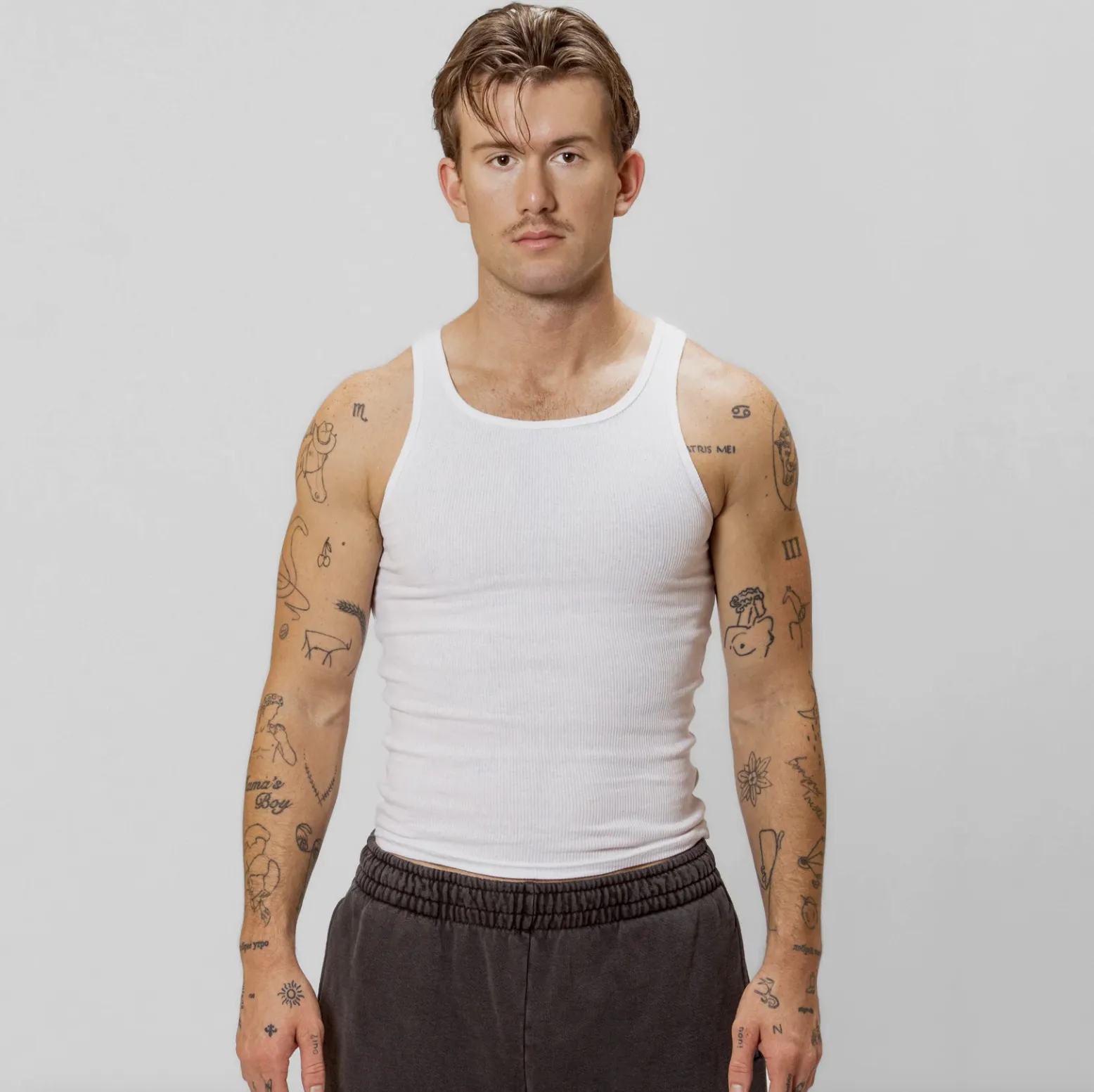 2x1 rib tank us standard apparel by anthem branding