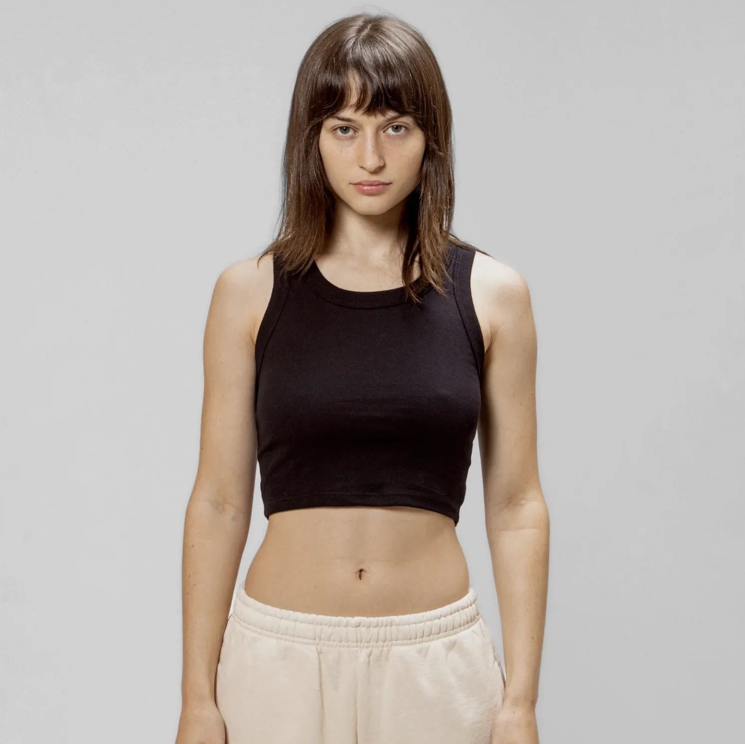 Baby girl crop tank us standard apparel by anthem branding