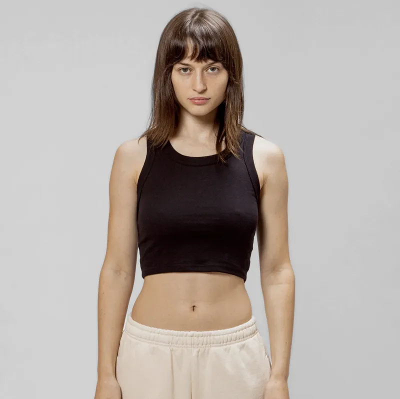 Baby girl crop tank us standard apparel by anthem branding