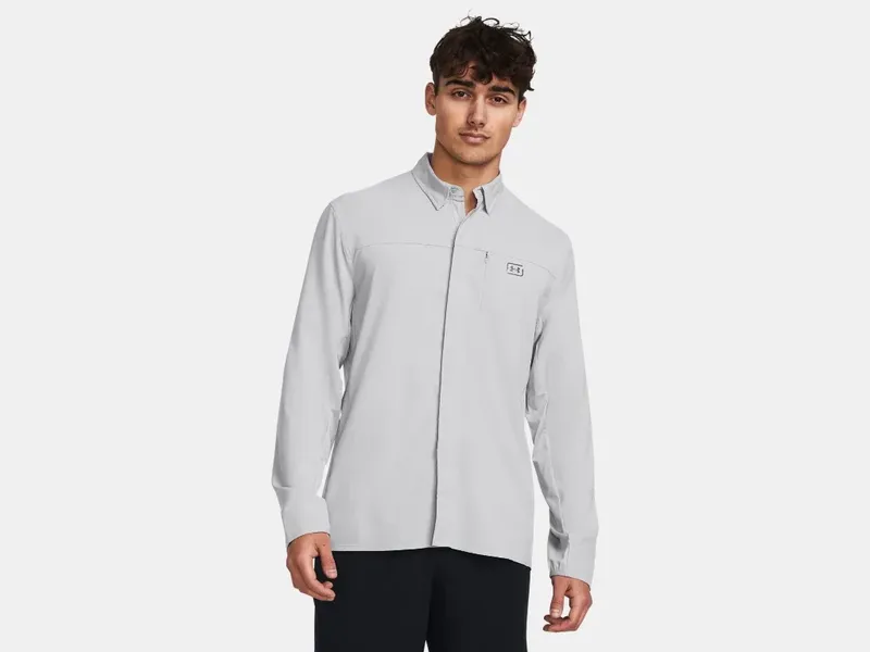 Under armour fish hybrid woven ls corporate sales anthem branding