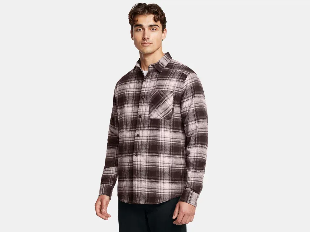 Under armour flannel shirt corporate sales anthem branding