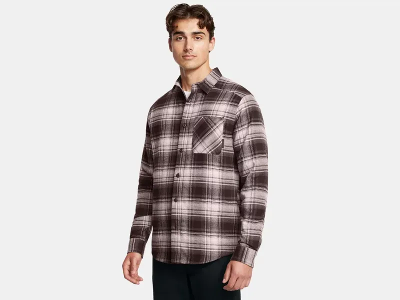 Under armour flannel shirt corporate sales anthem branding