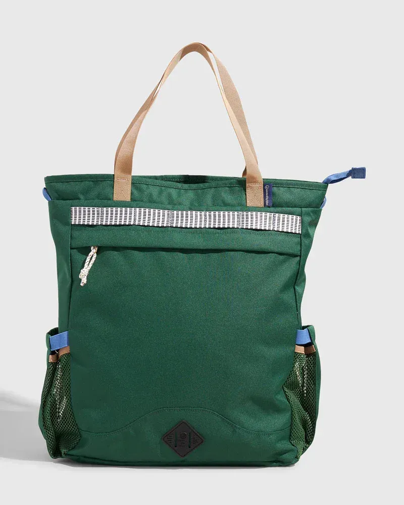 United by blue Revolution 25 L convertible carryall pine by anthem branding