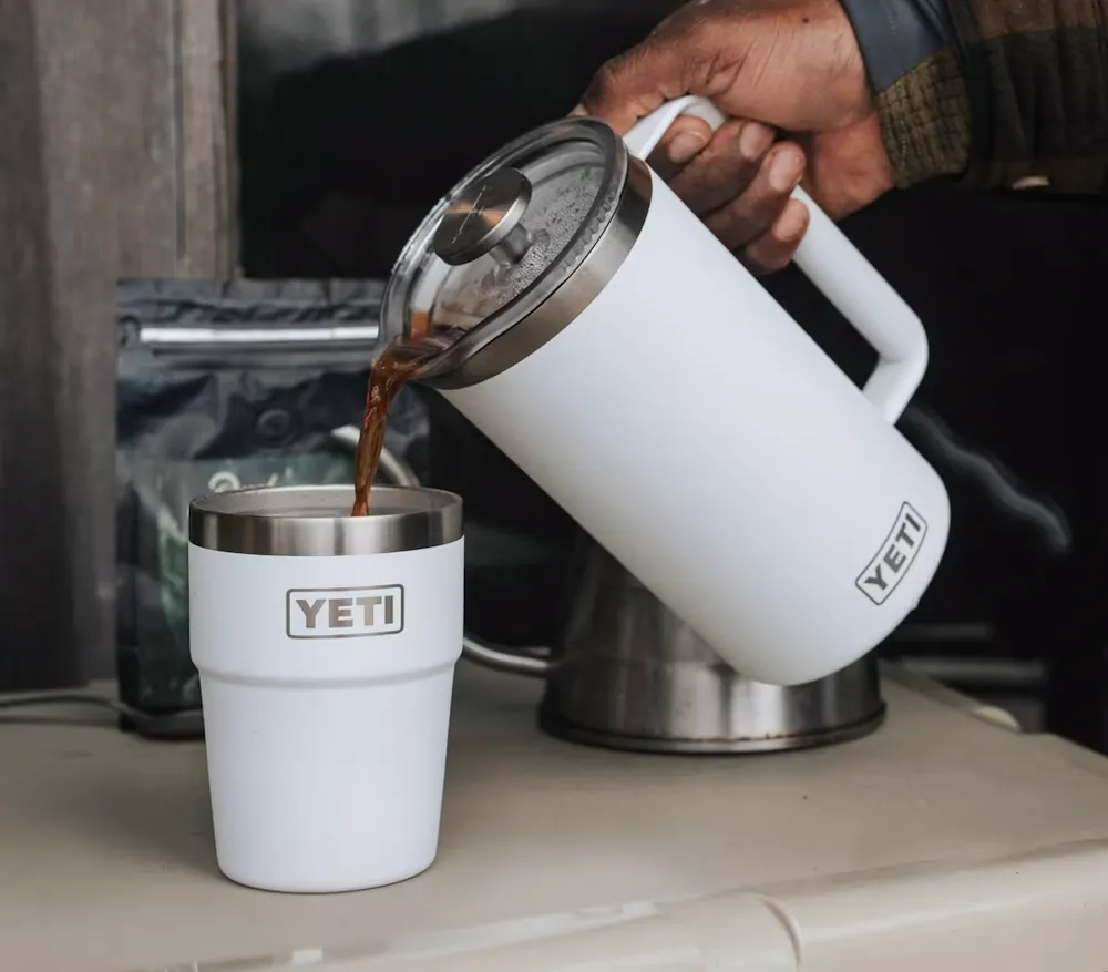 Yeti coffee tea line up corporate sales anthem branding