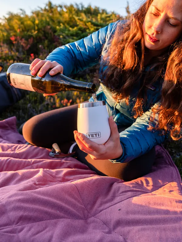 Yeti custom wine tumbler group sales by anthem branding