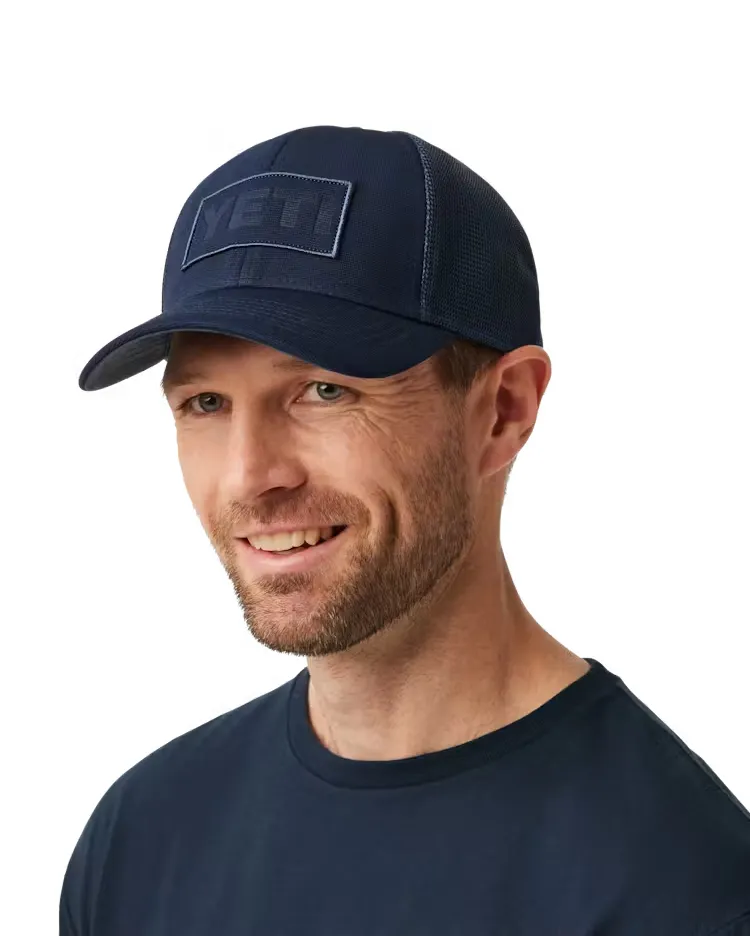 Yeti low profile trucker hat by anthem branding