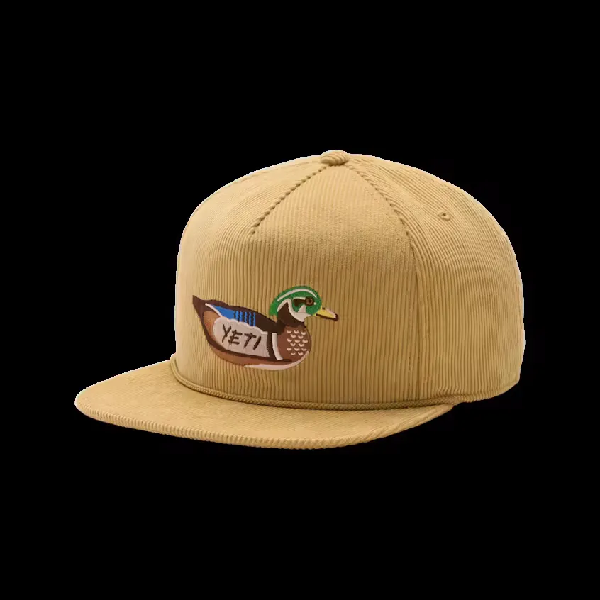 Yeti flat brim hats by anthem branding