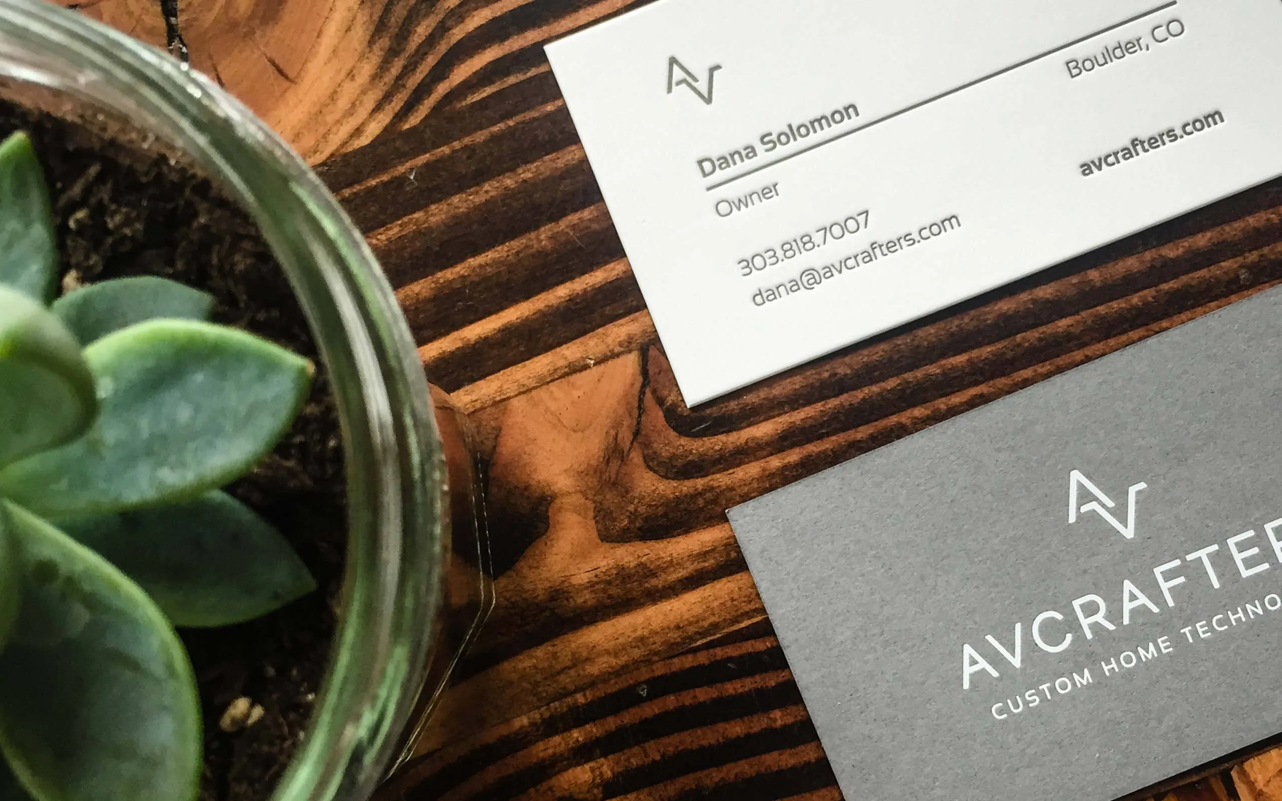 AV Crafters Visual ID Business Card 02