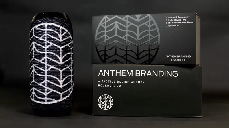 Custom wireless bluetooth speaker anthem branding
