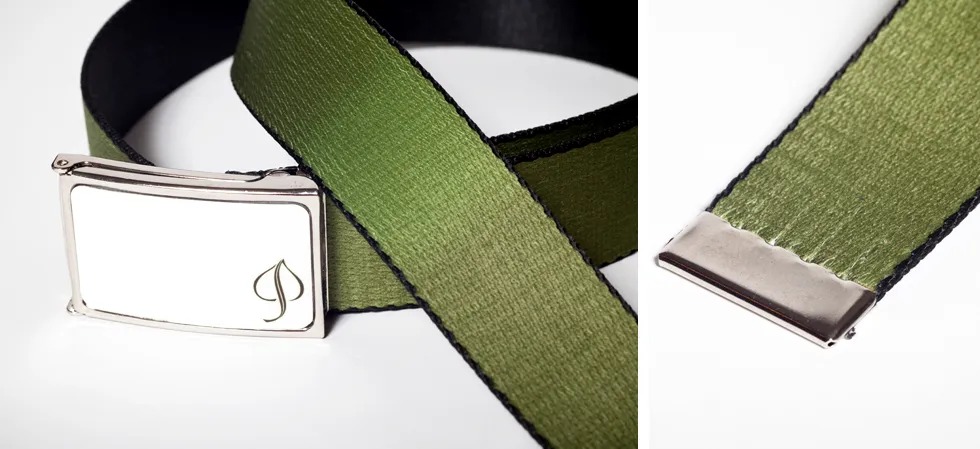 Aspen Belt details by anthem branding