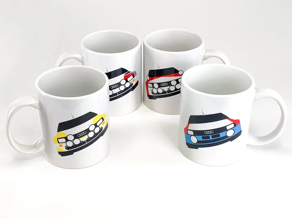 Audi Flatirons Quattro mugs by anthem branding