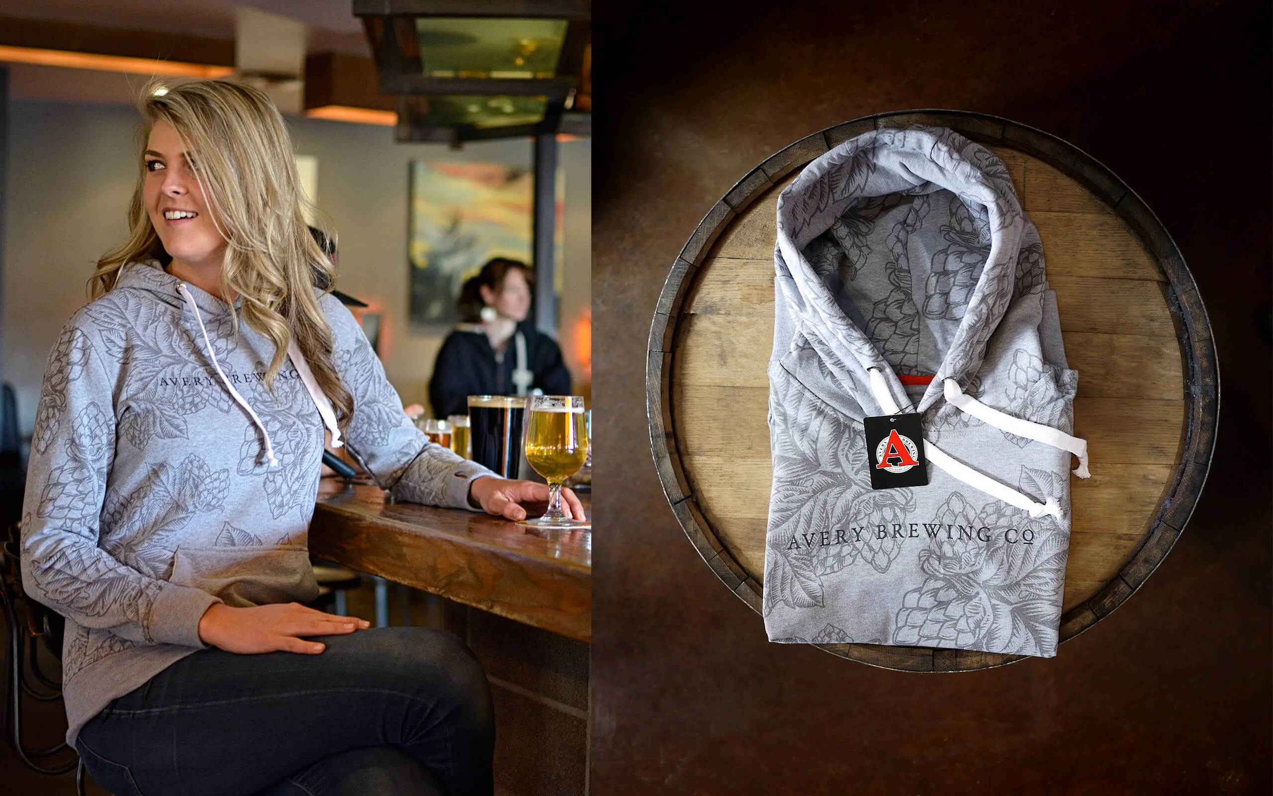 Avery Custom pullover hoodie Anthem Branding 1