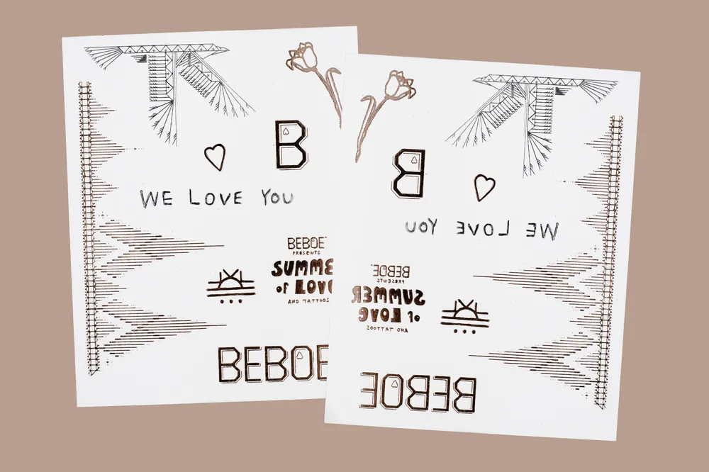 Beboe Custom Tattoo Sheet by Anthem Branding 2 2