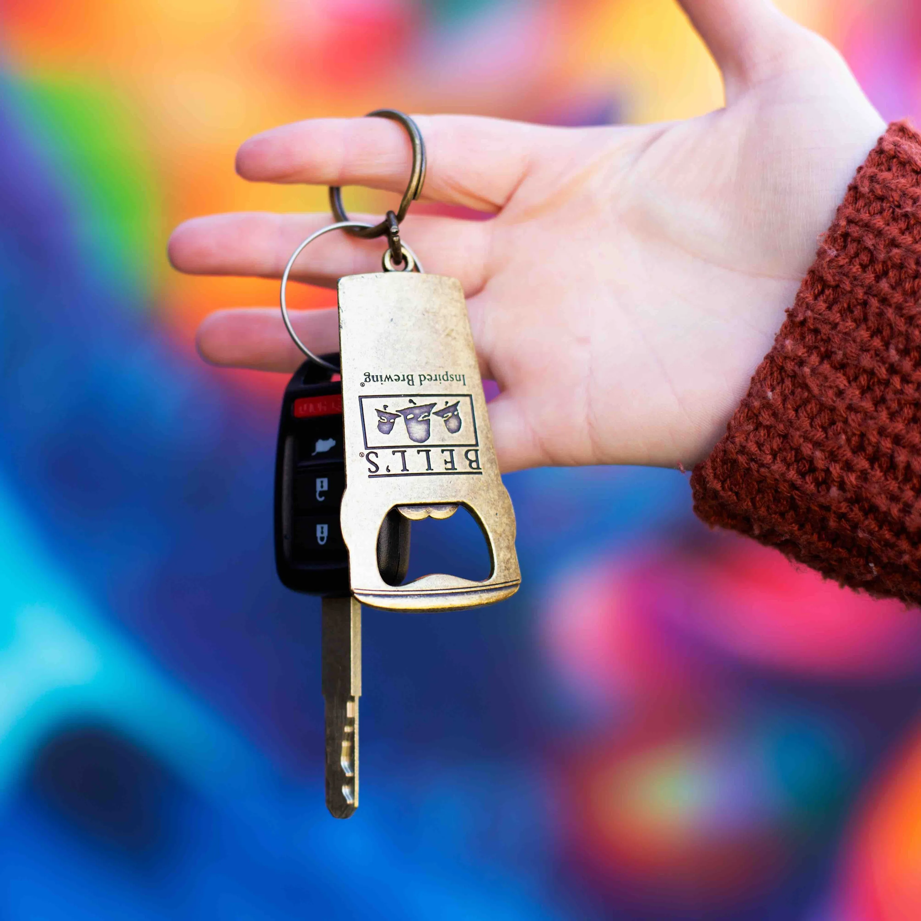 Bells Keychain Kalamazoo anthem branding