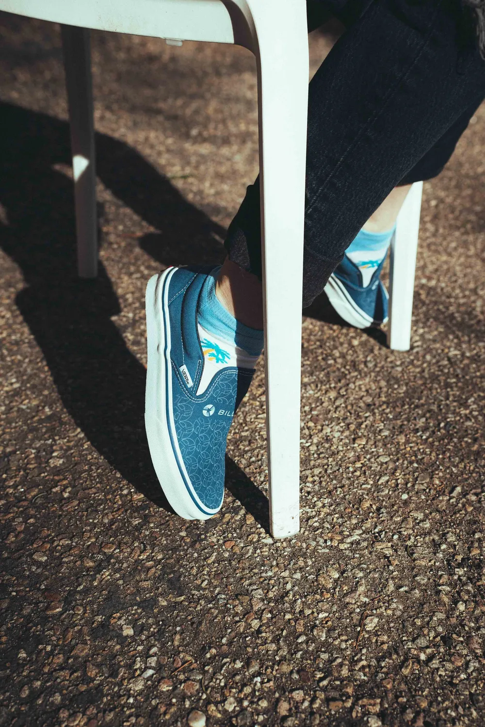 Bill Go Logo Slip On Vans by Anthem Branding 1