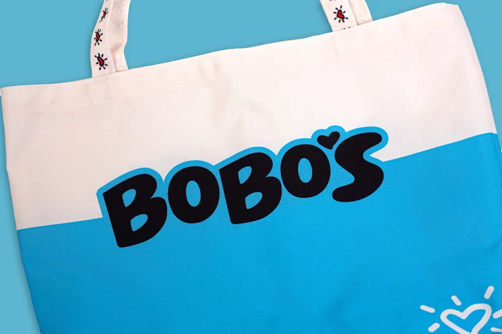 Bobos tote bag by anthem branding 2