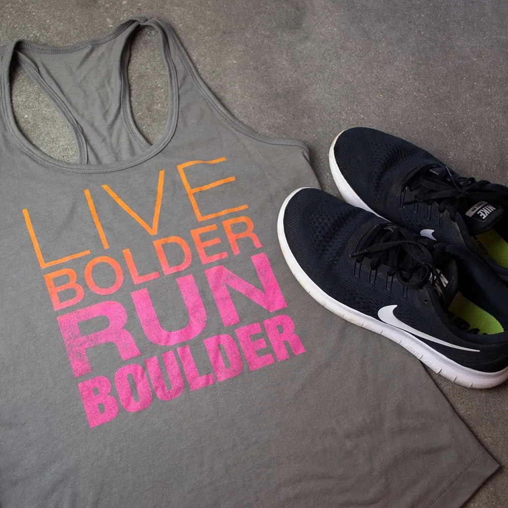 Bolder Boulder custom tanktop