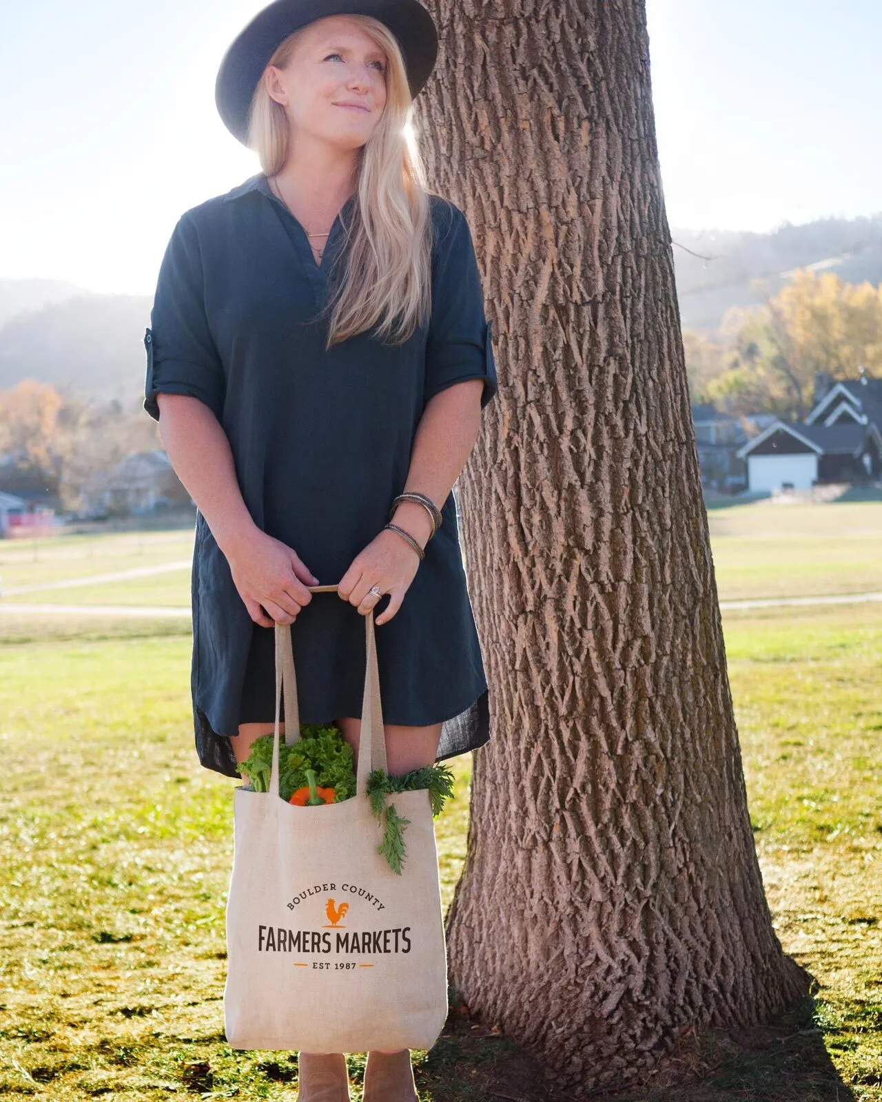 Boulder County Farmers Market tote