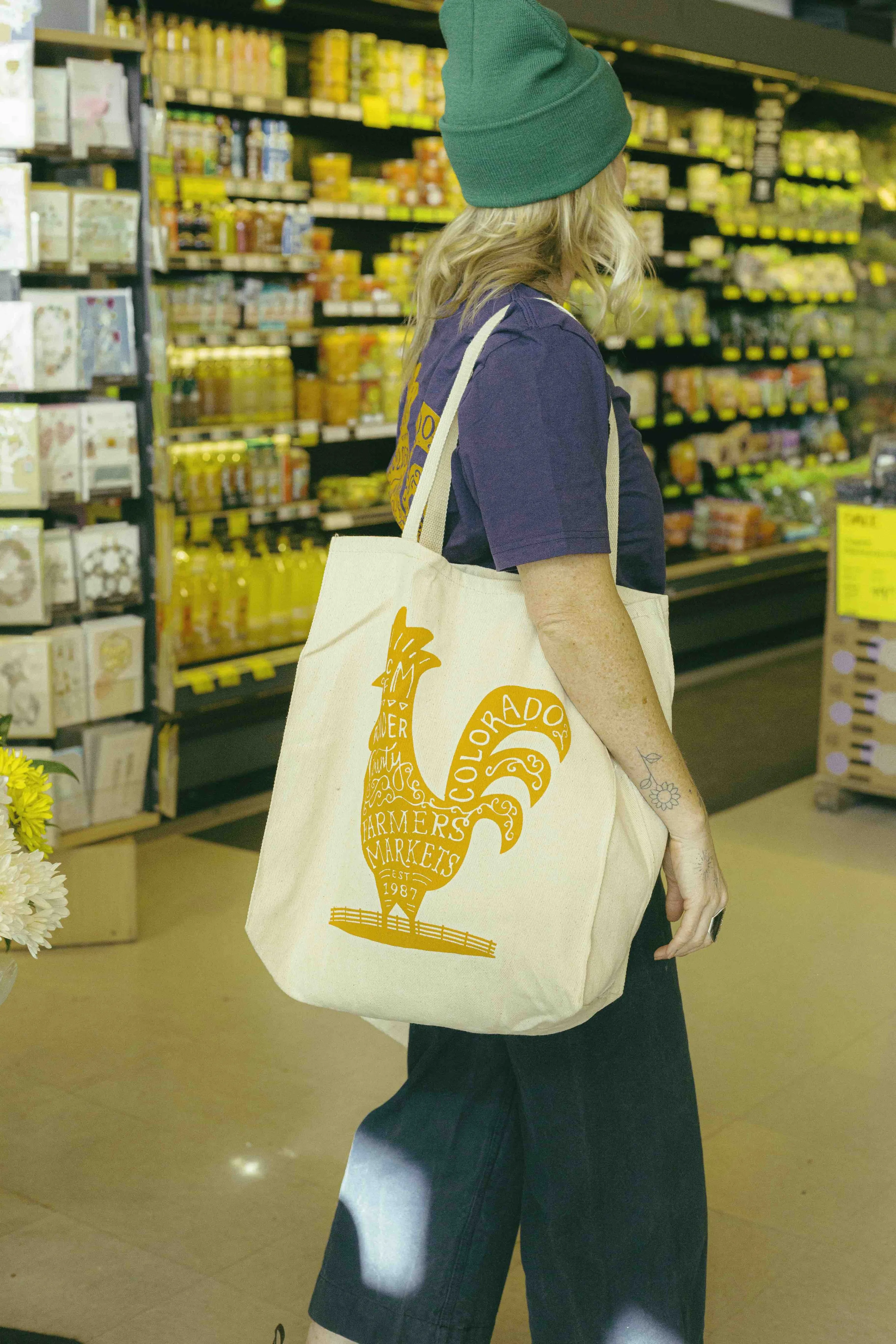 Boulder county farmers market tote bag 1