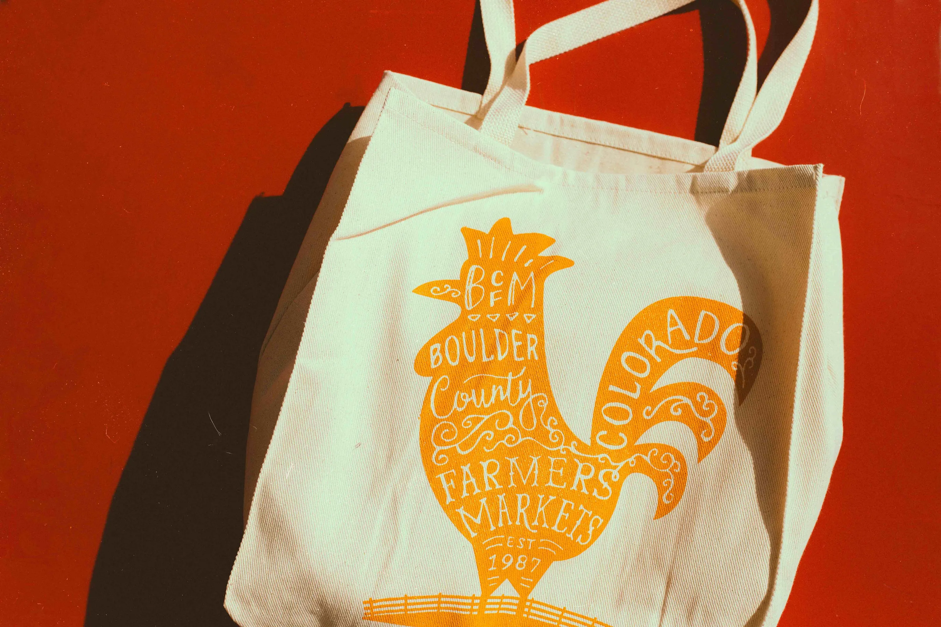 Boulder County Farmers Market tote bag by Anthem Branding 1