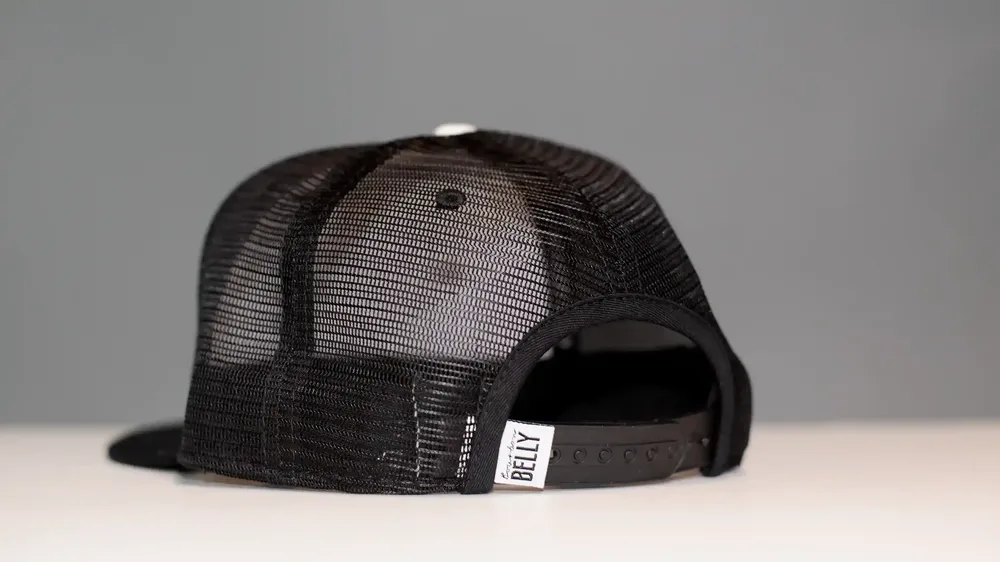 Bourbon Belly Hospitality Black Mesh Trucker by Anthem Branding