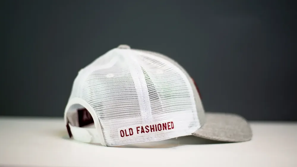 Bourbon Belly Hospitalty Mesh Trucker Side Embroidery by Anthem Branding