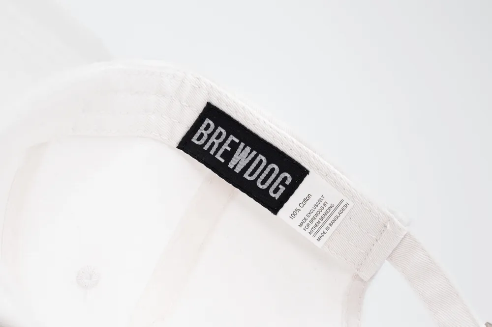 Brewdog custom dad hat by anthem branding 2