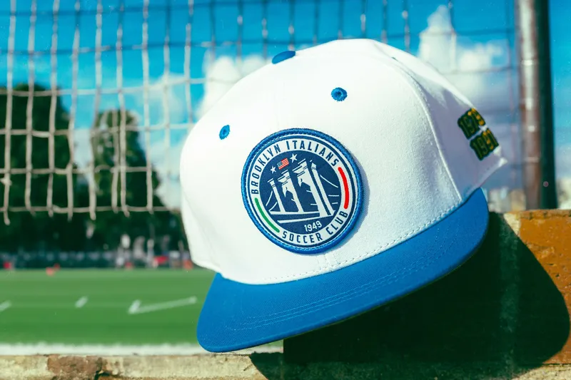 Brooklyn Italians 6 Panel Full Fabric Trucker Hats 15
