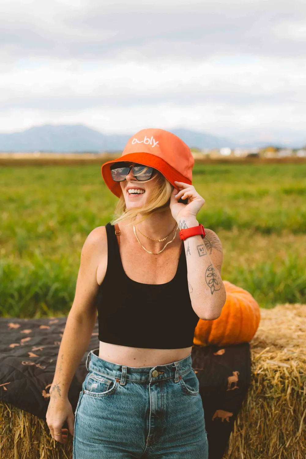 Bubly bucket hat by anthem branding 1